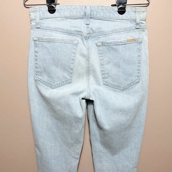 Joe's Jeans Light Wash Lace-Up Skinny Jeans - Picture 7 of 10